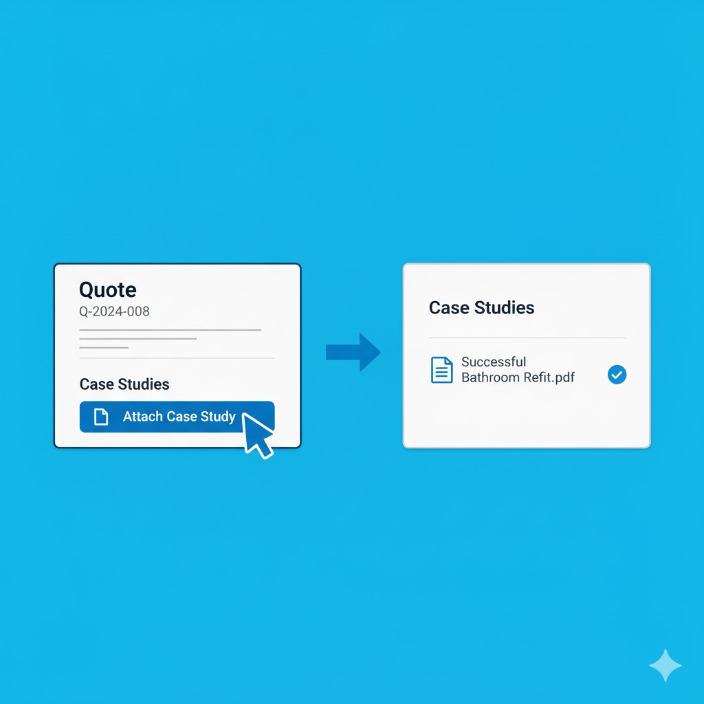 Add case studies to quotes